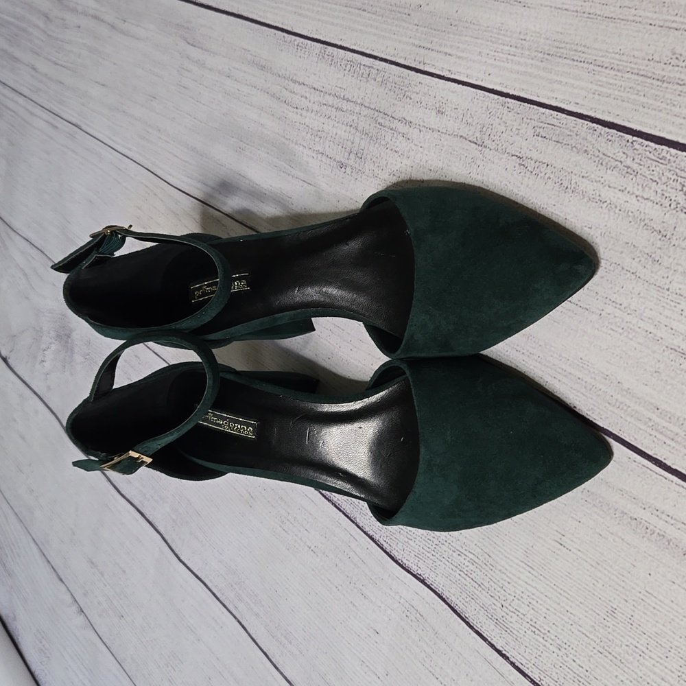 Prima Donna Heels Dark Green 7.5